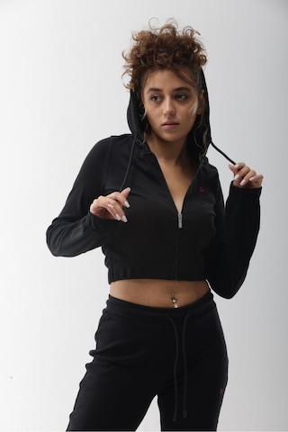 Kaşkorse Siyah Fitilli Eşofman Takımı Siyah