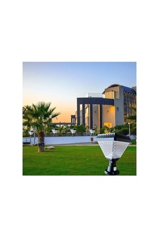 Solar Set Üstü Bahçe Armatür 30 W Ct-7315 Beyaz Işık Çok Renkli