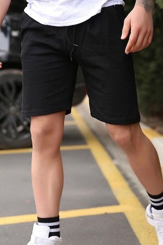 Spor Penye Short Siyah