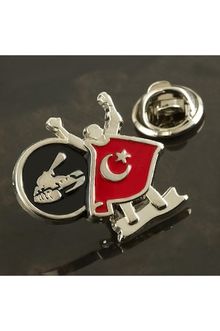 Depomıx Ay Yıldız Yaka Rozet-gümüş Rengi Çok Renkli 41218043