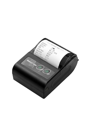 Maiyame Taşınabilir 58mm Termal Fiş Yazıcısı Kablosuz Bt Mobil Termal Yazıcı Süpermarket Restoran Perakende Mağaza Depo İçin