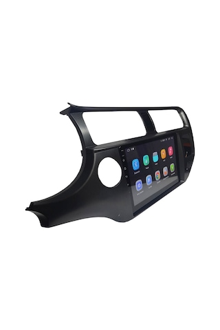 Kia Rio Araç Multimedya Android Ekran Carplay Navigasyon Cihazı Double Teyp 2+32 9" 12-15 Gri Navımex