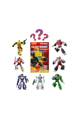 Blokees Transformers Galaxy 03 Yapım Seti Robot Oyuncak Aksiyon Figür Seti