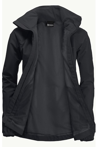 Jack Wolfskin 1111202 6000 Stormy Point 2l Jkt W Black Kadın Outdoor Ceket Siyah
