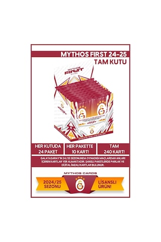 Mythos Cards - Galatasaray First 2024-25 - Tam Kutu