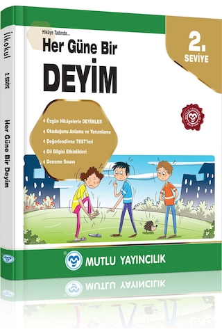 Mutlu Yayıncılık Hergüne Bir Deyim 2 Seviye 3-ve 4 Sınıf Mutlu Yayıncılık Hergüne Bir Deyim 2 Seviye 3-ve 4 Sınıf