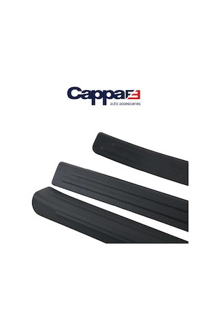 Cappafe Dacia Sandero Kapı Eşiği Abs Mat Siyah 4 Parça 2021- N11.1005