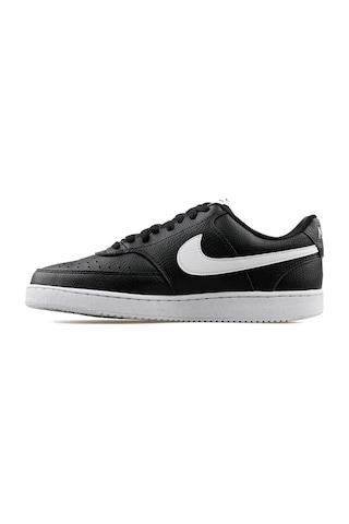 Nike Court Vision Lo Unisex Sneaker Ayakkabı Siyah/beyaz