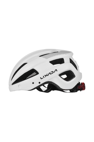 Mor Ön Cam Ve Güneşlik İle Bisiklet Kaskı Şarj Edilebilir Kuyruk Işığı Ayarlanabilir Bisiklet Kaskı Mor