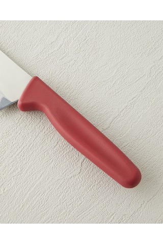 English Home Grim Edge Paslanmaz Çelik Bıçak 12 Cm Kırmızı Kırmızı