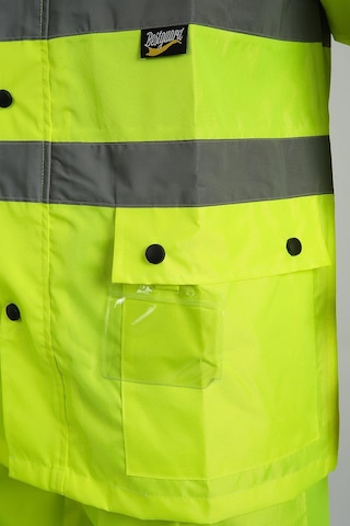 Kkdavm Bestguard Yağmurluk Oxford Reflektörlü Takım Sarı