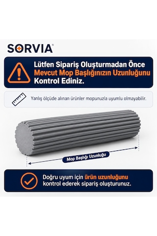 Kelebek Mop Yedek Başlığı 33 Cm Pva Sünger Mop Yedeği Kendinden Sıkmalı Yer Silme Mopu Sünger Başlık Kıl Tüy Toz Temizlik Aparatı