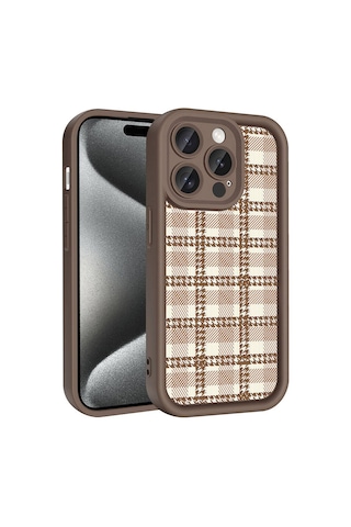 Nourthkiingdom Apple Uyumlu iPhone 14 Pro Kılıf Kamera Korumalı Baskılı Arka Yüzey Nrtk Klas Kapak - Beyaz Beyaz