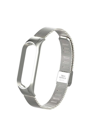 Xiaomi Mi Band 6 Uyumlu Krd-06 Metal Zore Kordon-siyah