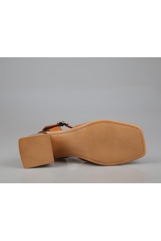 Pierre Cardin Pc-54634 Taba Kadın Topuklu Ayakkabı Taba