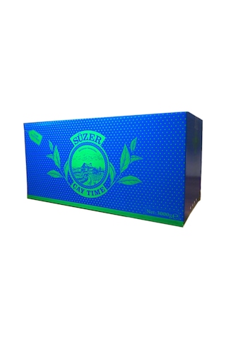 Süzer Çay Time Demlik Poşet Çay Mavi Kutu 100 x 30 G Süzer Çay Time Demlik Poşet Çay Mavi Kutu 100 x 30 G