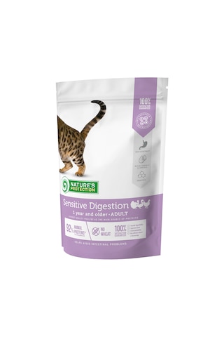 Nature's Protection Hassas Sindirim Kümes Hayvanlı Yetişkin Kedi Maması 400 G