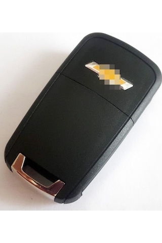 Chevrolet Uyumlu Cruze Aveo Anahtar Kumanda Kabı Vidalı Metal Logolu