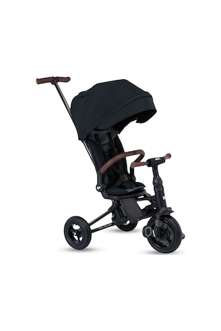 Kraft Nova Deluxe Qplay 5 in 1 Katlanır Bisiklet Siyah