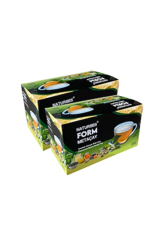 Naturbes Form Metaçay Karışık Bitki Poşet Çay 2 x 21'li