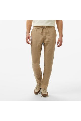 Nautica Erkek Bej Jogger Keten Pantolon Düz P55116t Bej