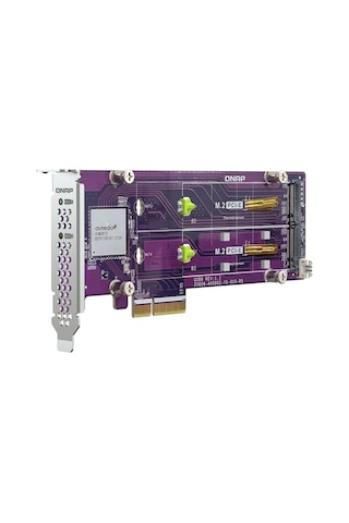 Qnap Qm2-2p-344a Dual M.2 Pcıe Ssd Kart
