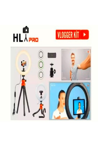 Hlypro Ring Light Vlogger Kit