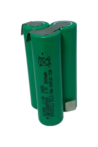 Micron  18650 11.1V 2000MAH 3s Li-Ion Şarjlı Matkap Pili, batarya
