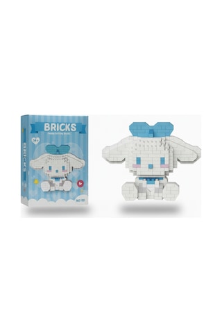 Cinnamoroll Karakter Lego Seti - Figür Oyuncak - Mikro Blok Yapım Seti