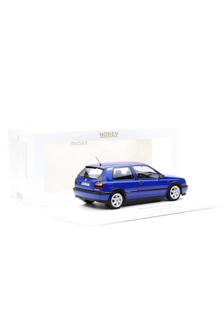 1:18 Ölçek Norev 1994 Volkswagen Golf 3 Gtı Jazz Blue Diecast Metal Minyatür Model Araba 25cm