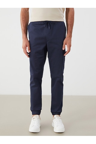 Lcw Eco Lacivert Slim Fit Erkek Kargo Pantolon