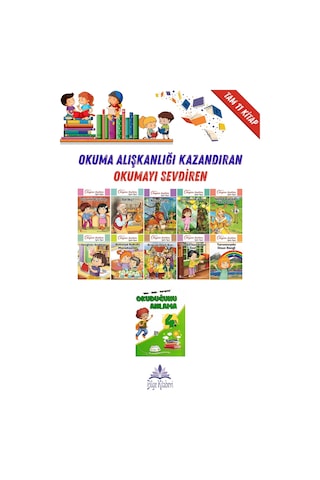 4. Sınıf Okuma Alışkanlığı Kazandıran Okumayı Sevdiren Tam 11 Kitap -8