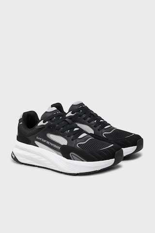 Ea7 Unisex Ayakkabı X8x178 Xk382 U034 Siyah-gri Siyah-gri Gri - Siyah