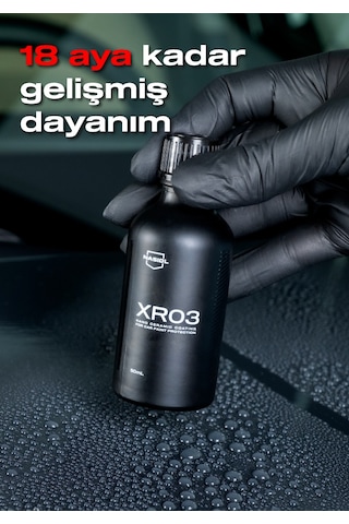 Nasiol XR03 Araç Nano Seramik Kaplama ve Boya Koruma 1.5 Yıl Dayanım 50 ML Su İtici Çizik Önleyici