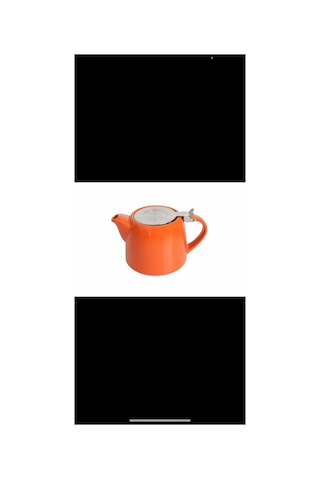 Chai Turuncu Süzgeçli Demlik 600cc Diğer