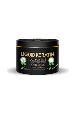 Liquid Keratin Organik Saf Keratinli Saç Maskesi 250 ML