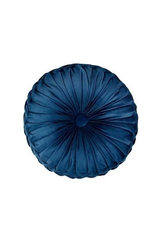 Novahub İskandinav Yuvarlak Kadife Minder - Haki Lacivert - 30x50cm Yurt İçi Um44333-1 Lacivert