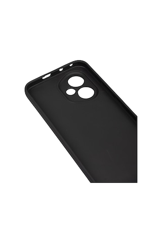 Noktaks - Honor 400 Uyumlu - Kılıf Mat Soft Esnek Biye Silikon - Siyah - T38606 Siyah