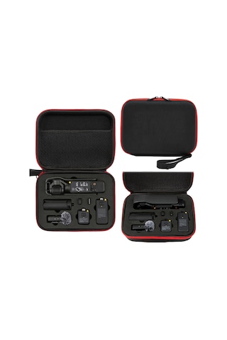 Sones Djı Osmo Pocket 3 Saklama Çantası Cep Kamera El Çantası Siyah Kabuk Siyah İç