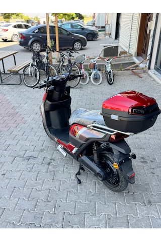 Mobilette Tiger 12000 2024 Elektirikli Motosiklet Kırmızı