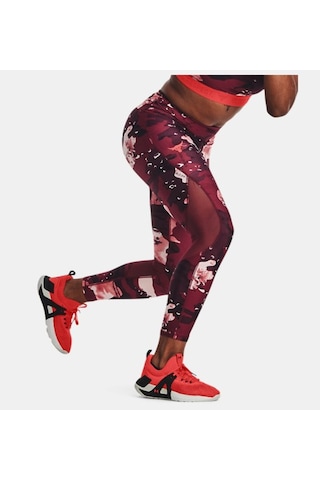 Under Armour Kadın Project Rock Printed Ankle Tayt 513119438 Kırmızı