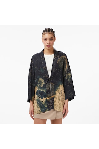 Unıted4 Unisex Siyah Kimono Tıgor 2800282