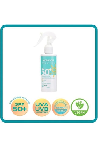 Watsons Çoçuk Güneş Koruyucu Sprey Spf50 150ml