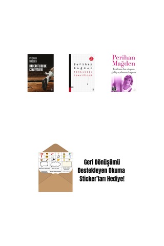 Haberci Çocuk Cinayetleri + Tehlikeli Temayüller + Korkma Bu Akşam Gelip Çalmam Kapını + Okuma Sticker'ları