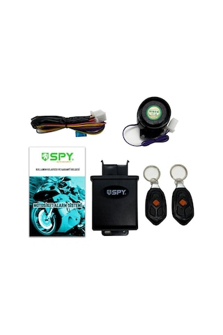 Ayt Powermaster Pm-22738 Yüksek Sesli Motosiklet Güvenlik Alarm Sistemi 120 Desibel Ses 2 Kumandalı Morosikler Alarmı