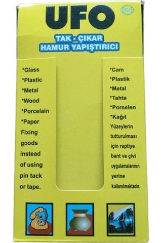 Ufo Tak - Çıkar Hamur Yapıştırıcı 1'li Paket