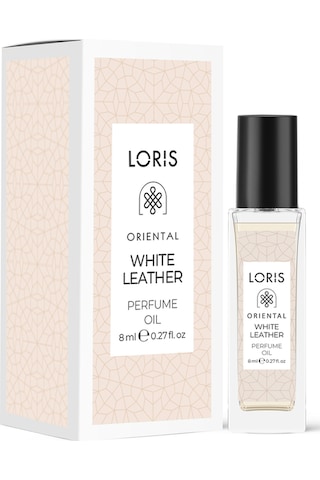 Loris White Leather 8 ML Unisex Parfüm Yağı Natural Oil Oryantal