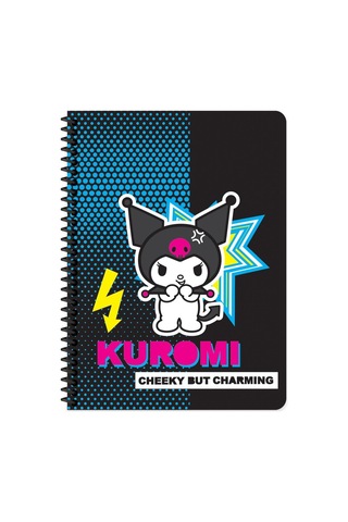 Kuromi 16,5 22,5 80 Yp Çiz Spr.karton Kapak Defter Çok Renkli