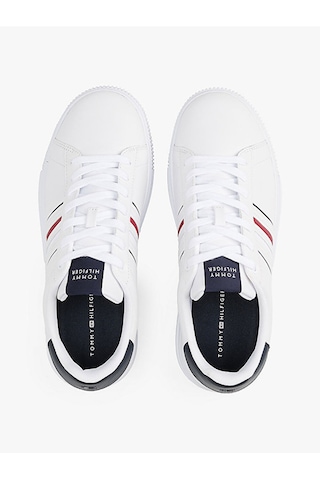 Tommy Hilfiger Tommy Hılfıger Erkek Ayakkabı Fm0fm05406-ybs Beyaz