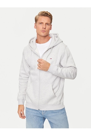 Tommy Hilfiger Tommy Hılfıger Erkek Sweatshırt Dm0dm20743-pj4 Gri